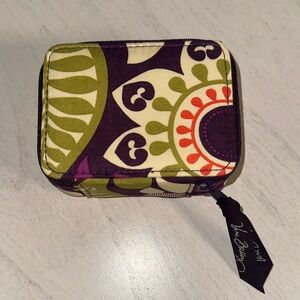 VERA BRADLEY TRAVEL PILL CASE PILL ORGANIZER CONTAINER